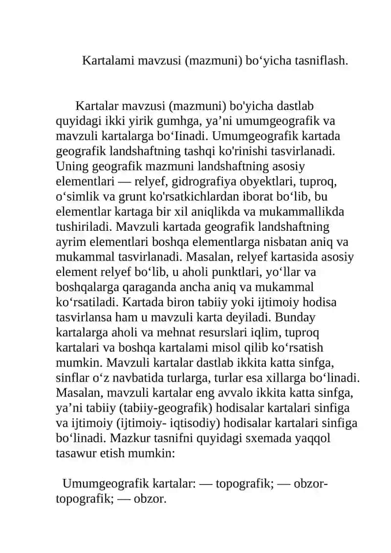 Geografik kartalar 3