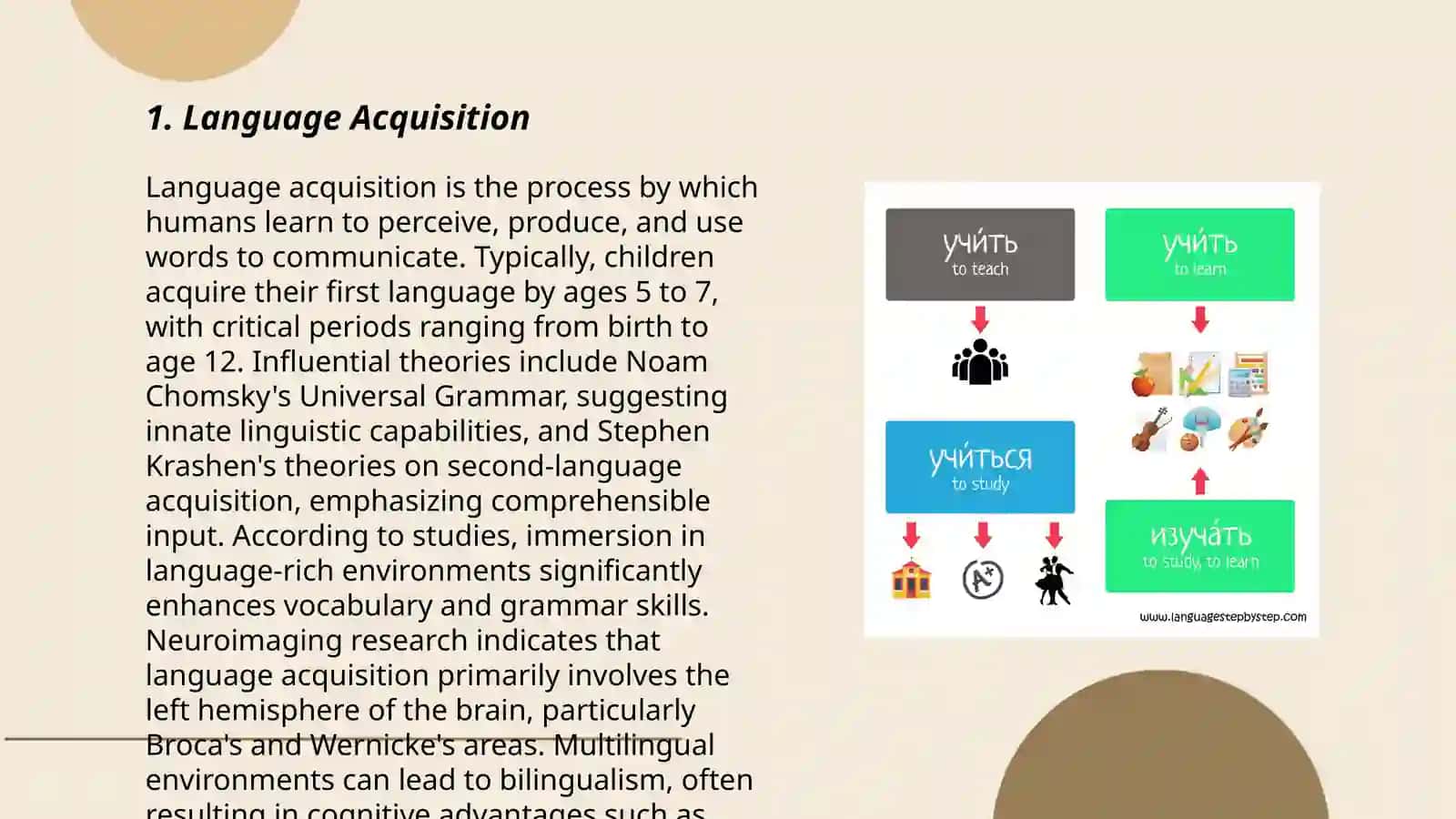 Language Acquisition 3