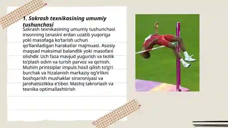 Sakrash texnikasi asoslari 3