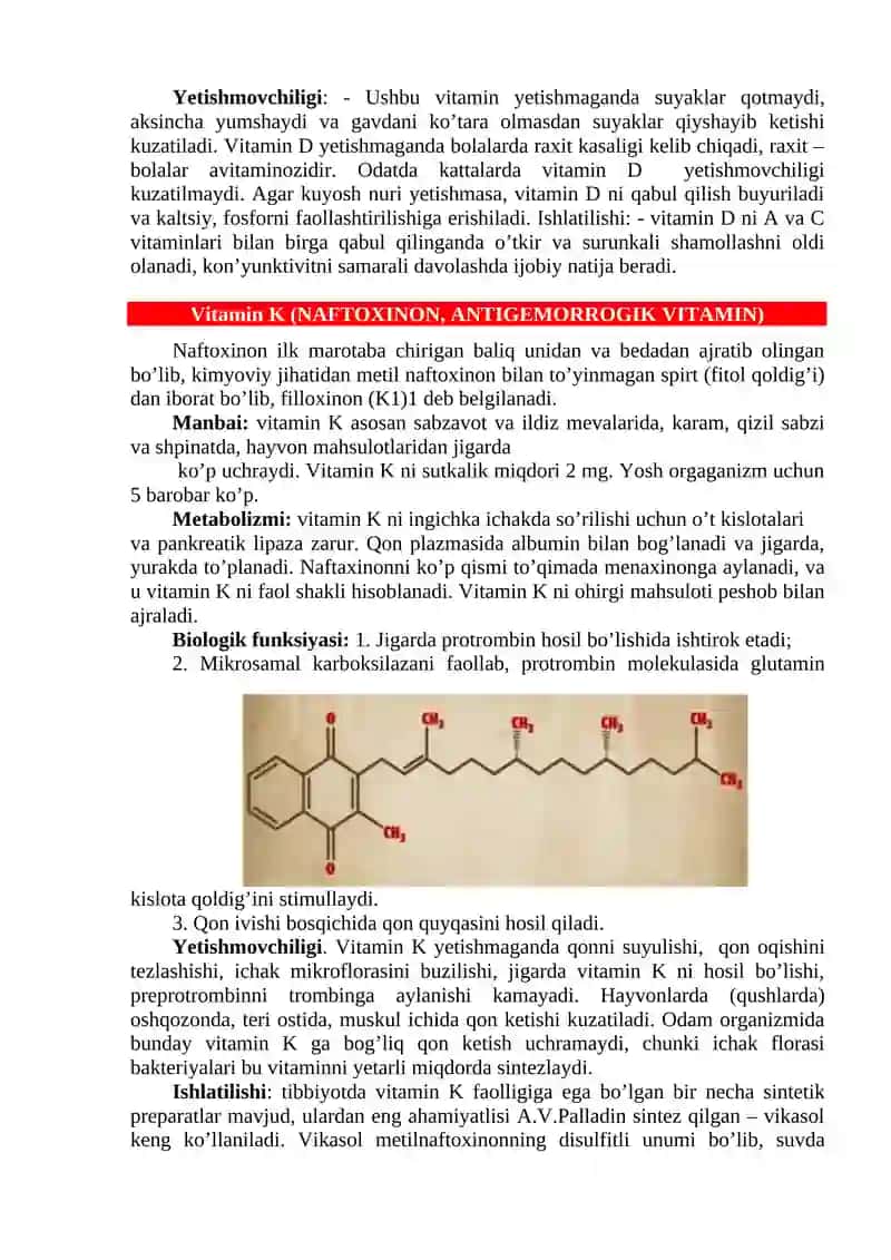 Yog’da eriydigan vitaminlar 3