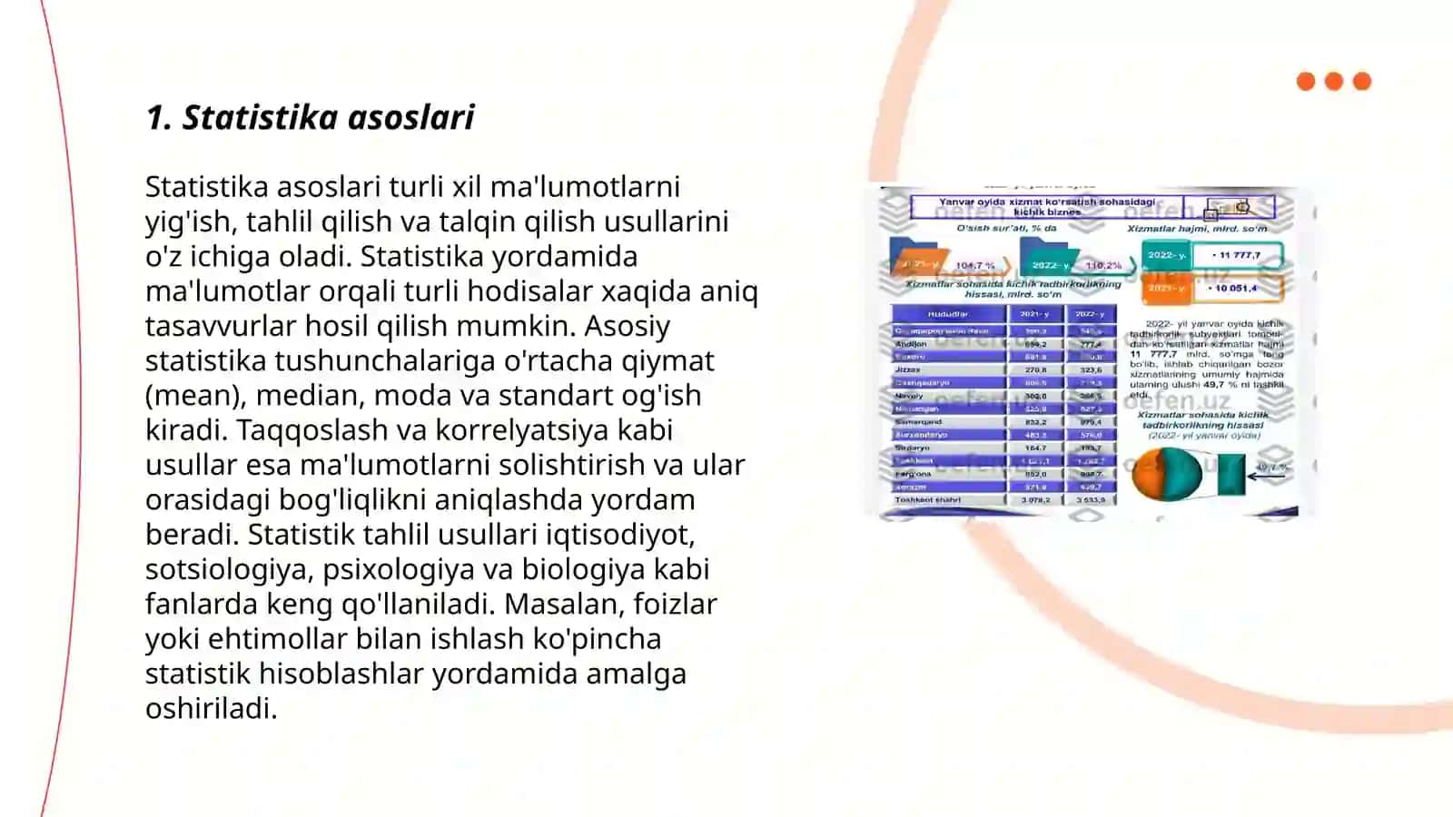 Variatsiyani statistik oʻrganish zarurligi 3