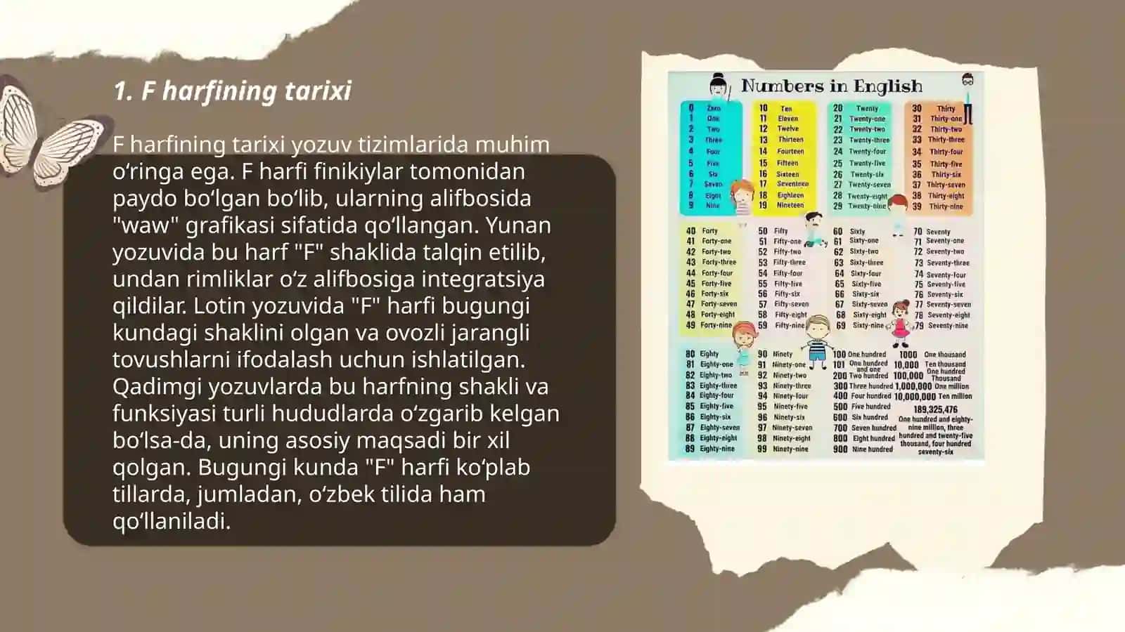 F harfiga taqdimot 3