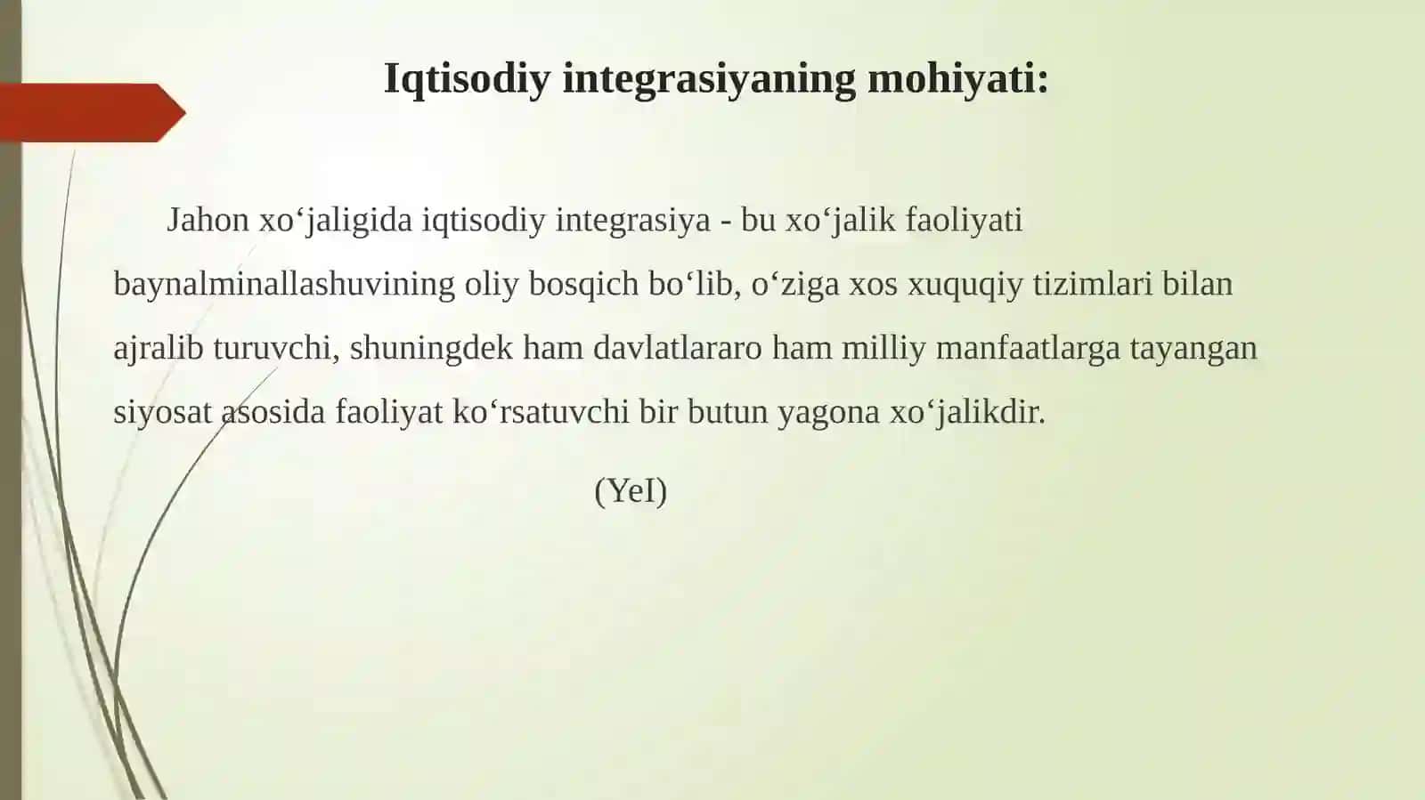 JAHON IQTISODIYOTINING INTEGRASIYALAShUVI 3