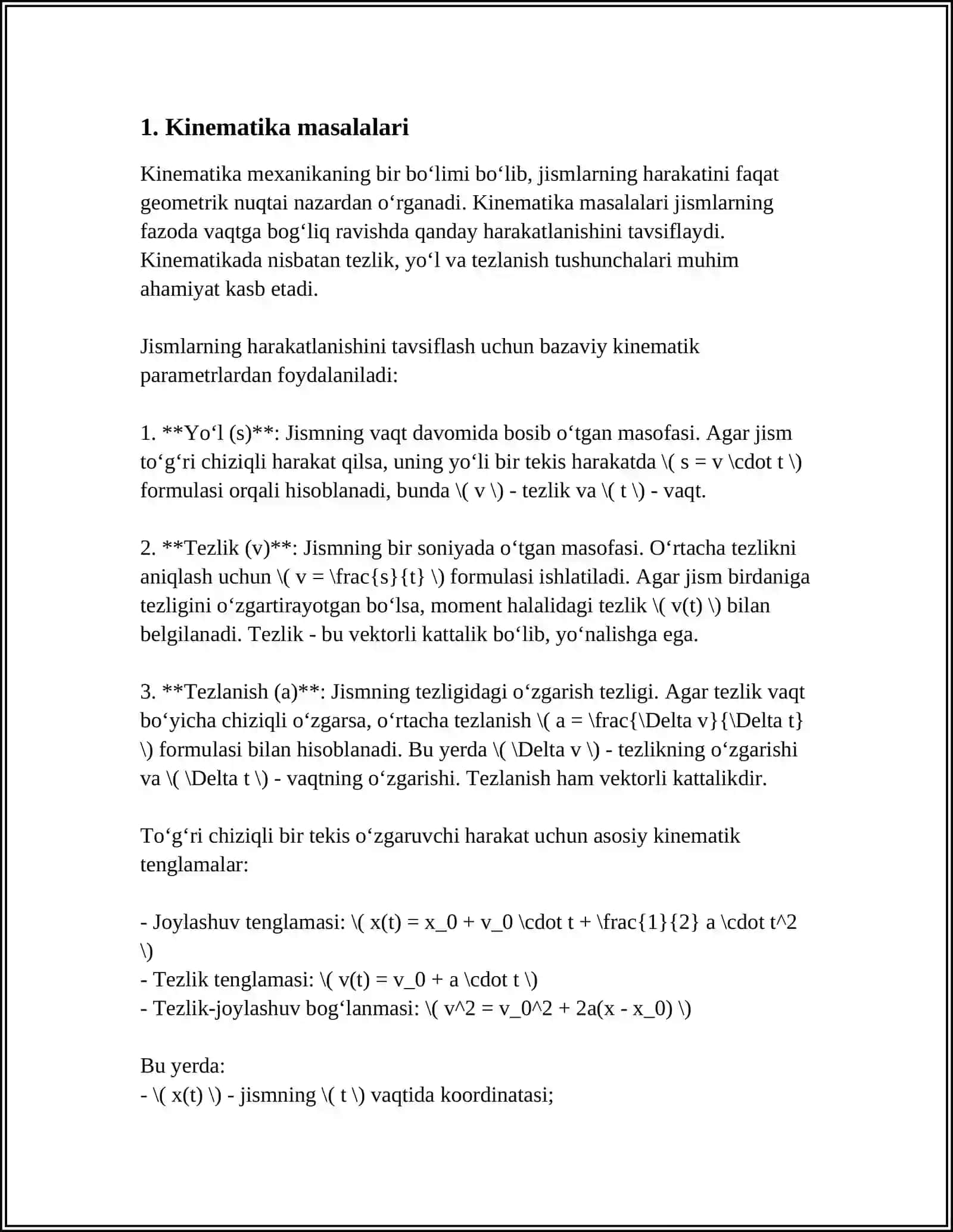 FIZIKA MASALALAR 3