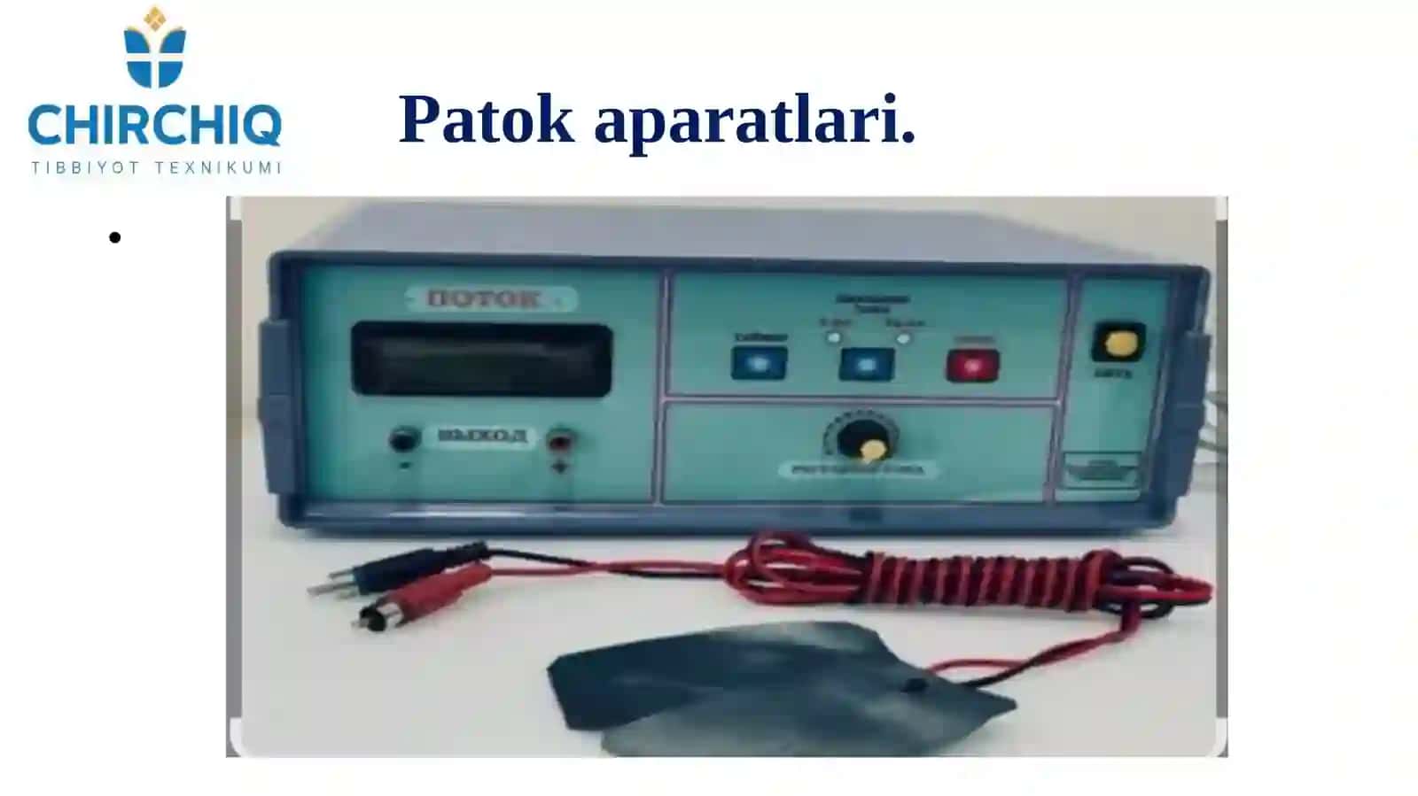 Galvanik tok va elektroforezda katod-anod elektrodlarni qo’yish usullari. 3