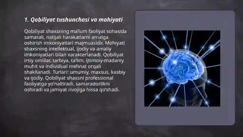 Qobiliyat 3