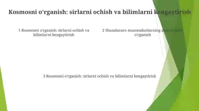 Inson munosabatlarini o'rganishning ahamiyati 3