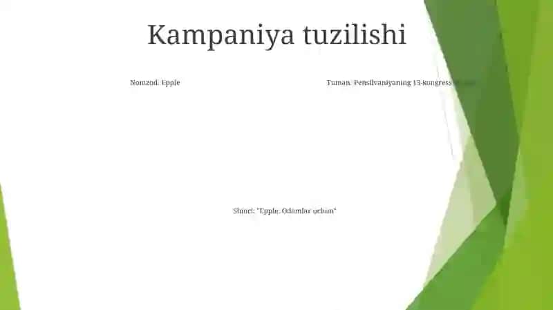 Xabardorlik kampaniyasi 3