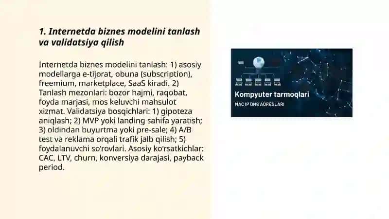 Internetda biznes jarayonlarini tashkil etish 3