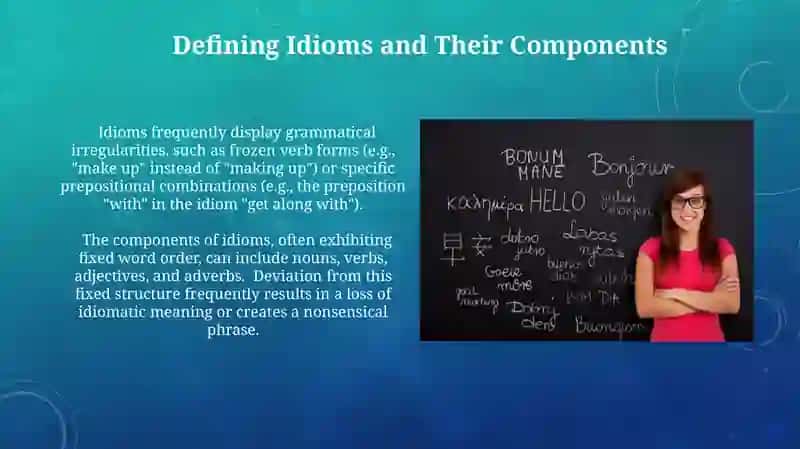 Lexical and Semantic Features of Idioms in Modern English 3