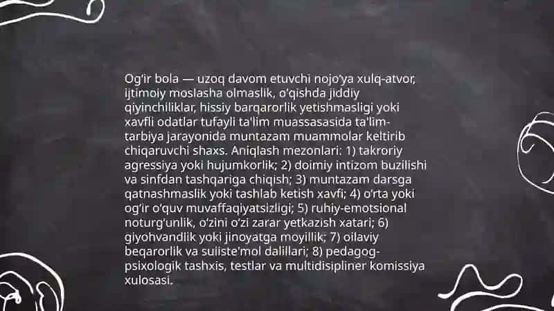 Ta'limtashkilotida tarbiyasi og'ir bolalar bilan ishlash mehanizmi 3