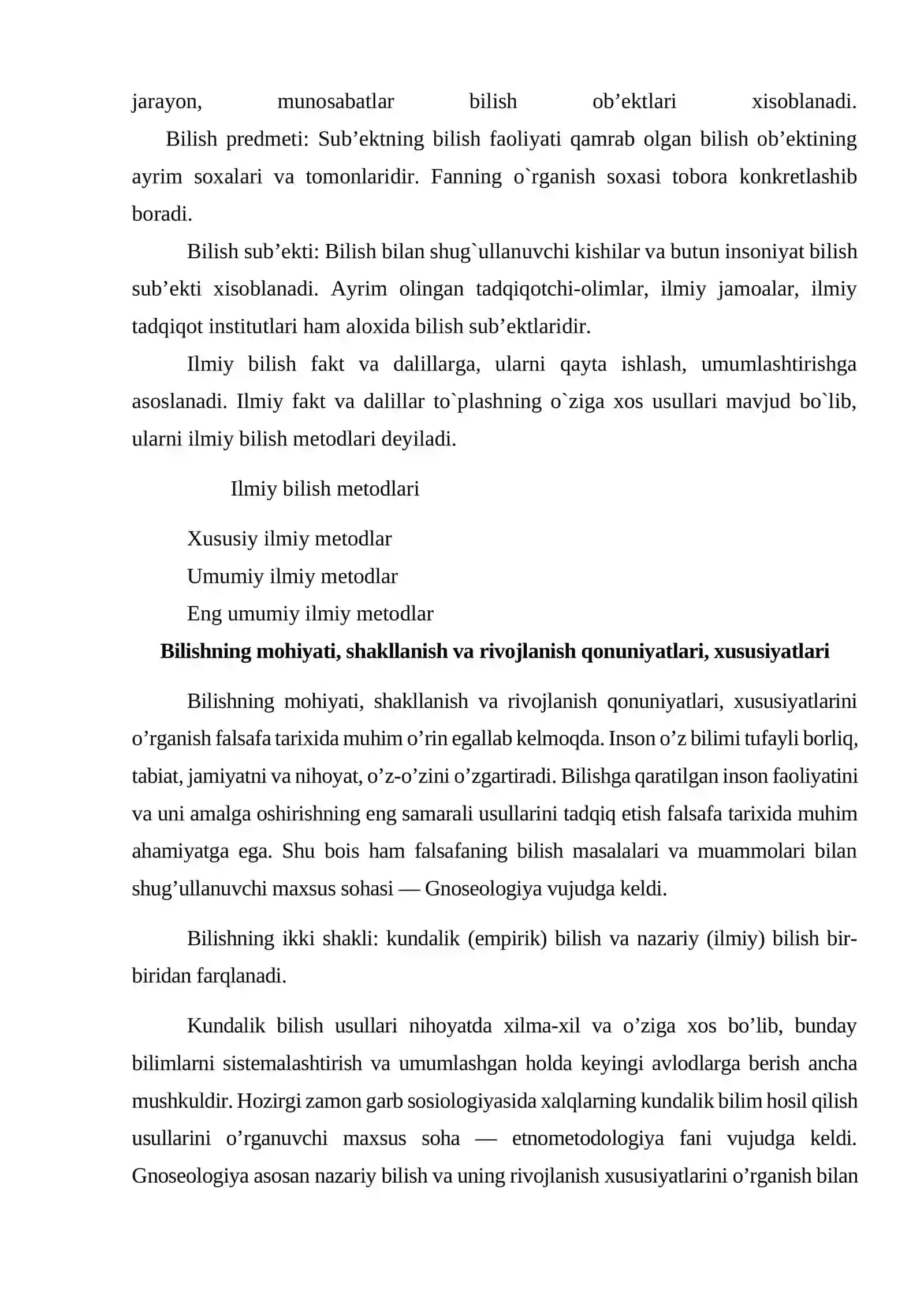 Ilmiy bilimlarning asosiy belgilari 3