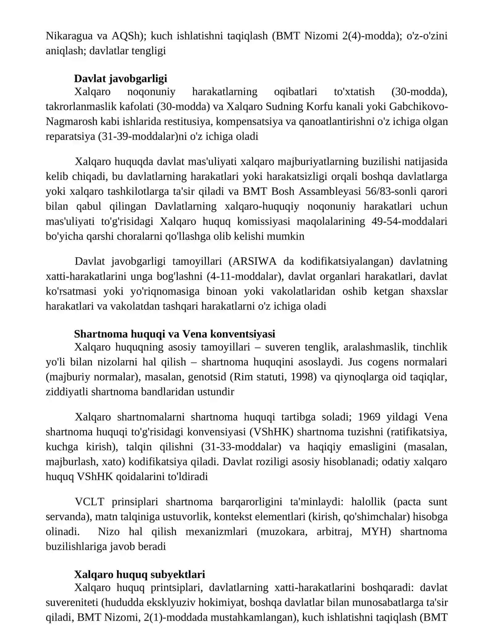 Xalqaro huquq tamoyillari 3