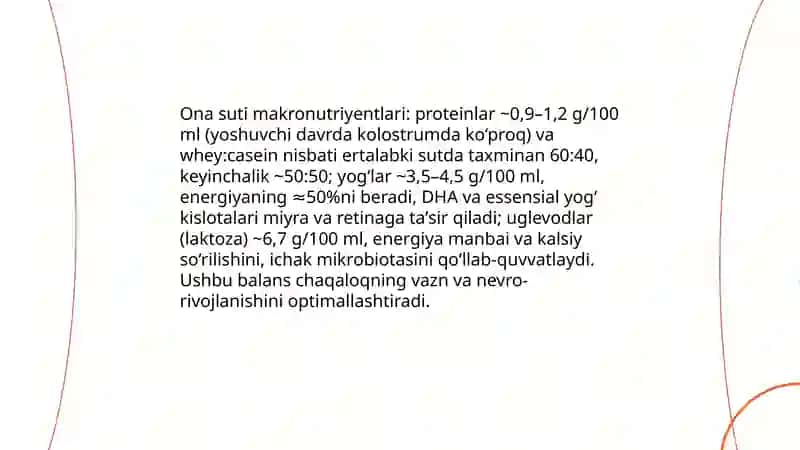 Ona suti tarkibi 3