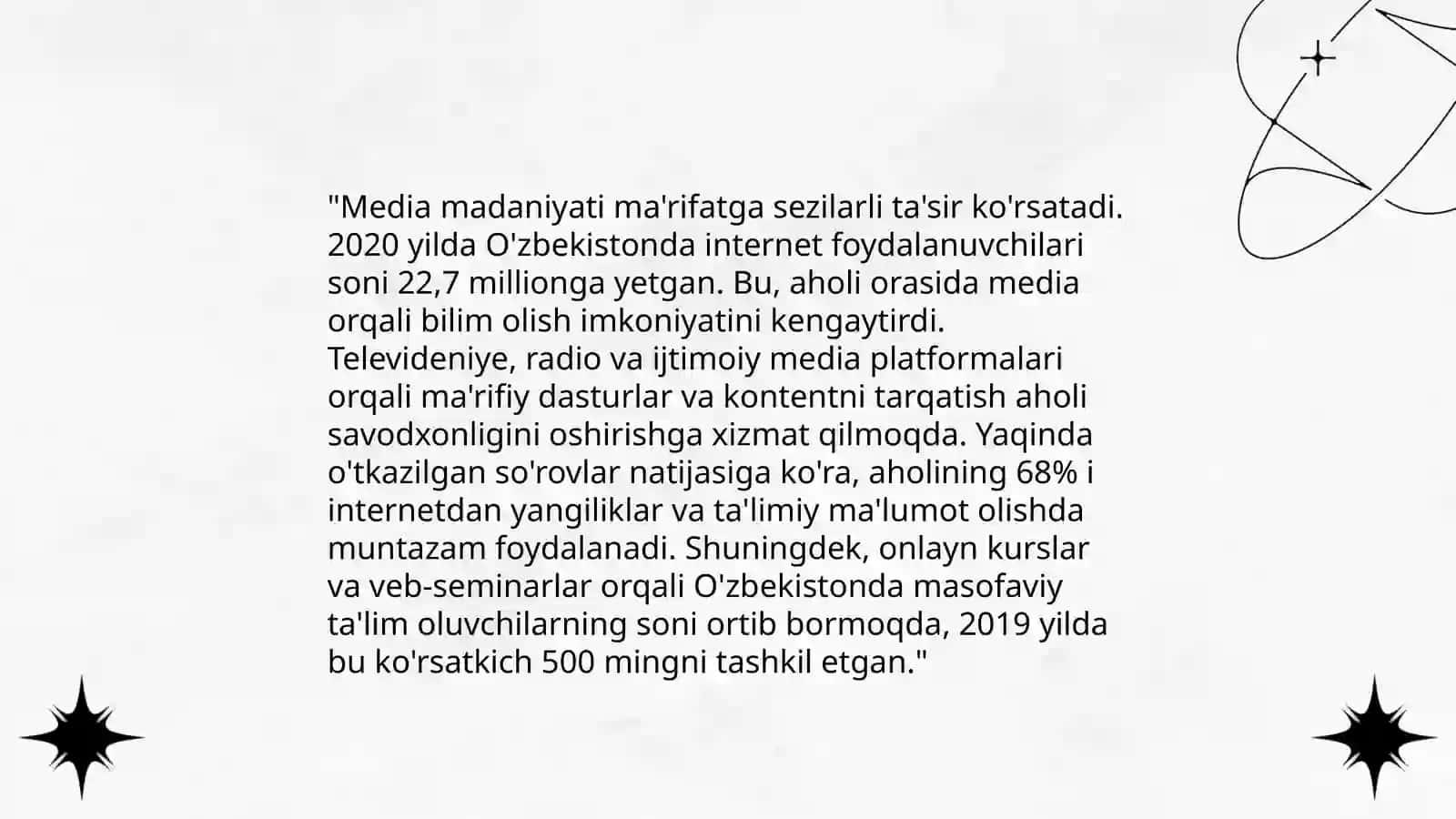 Media madaniyati va innovatsion pedagogika 3