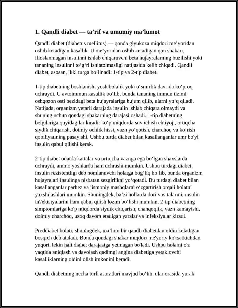 QANDLI DIYABET NIMA 3