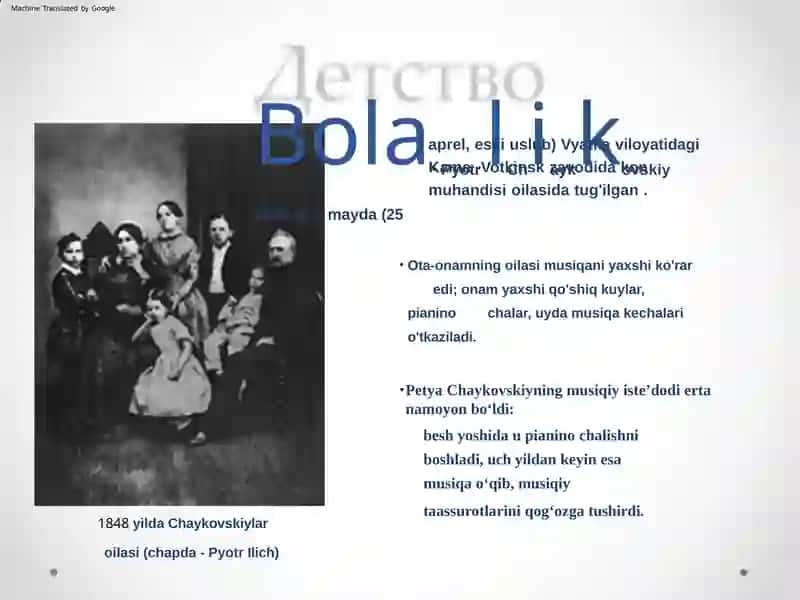 Pyotr Ilyich Chaykovskiy 3