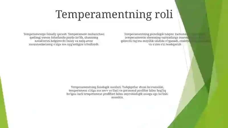 Xarakter Va Temperament 3