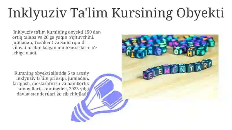 Inklyuziv Ta'lim Kursi 3