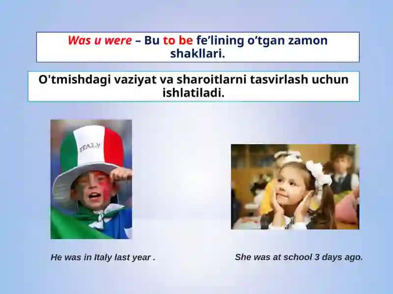 To be 3