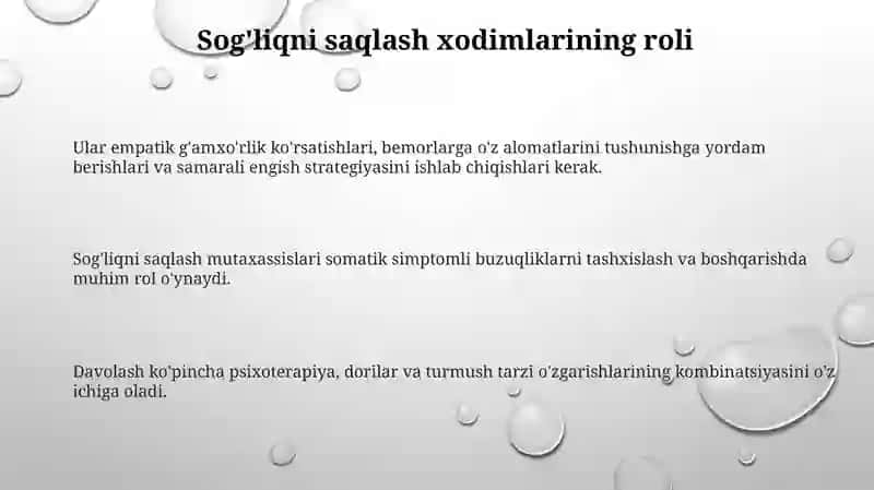 Somatoform buzilishlar 3