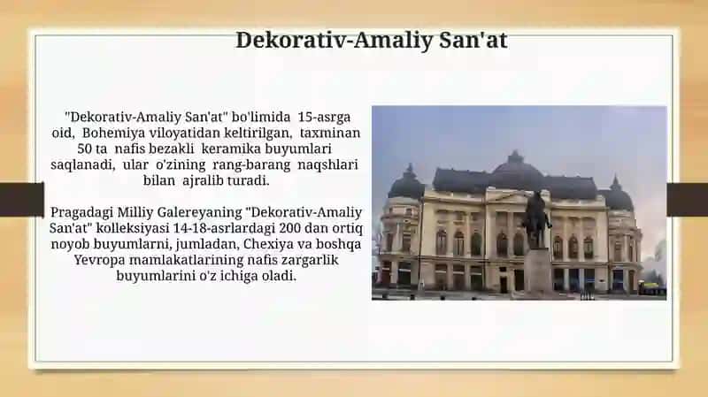 Praga Milliy Galareyasi 3