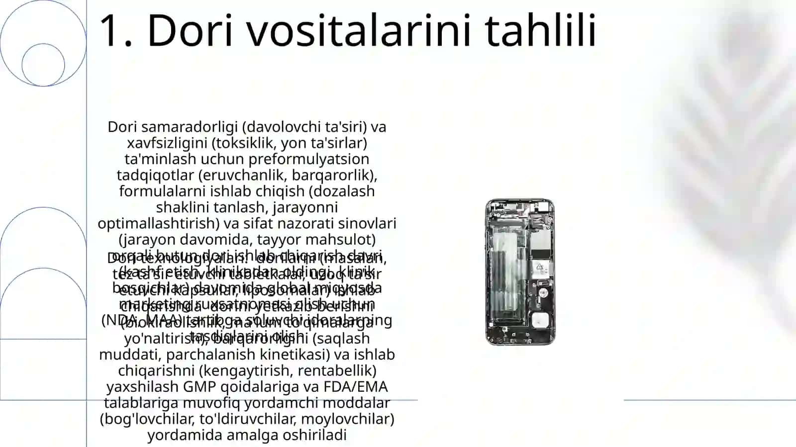 Farmasevtika tehnologiyasi mohiyati maqsadi va vazifalari 3