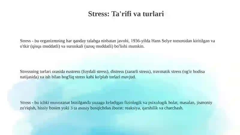 Stress, affekt, frustratsiya 3