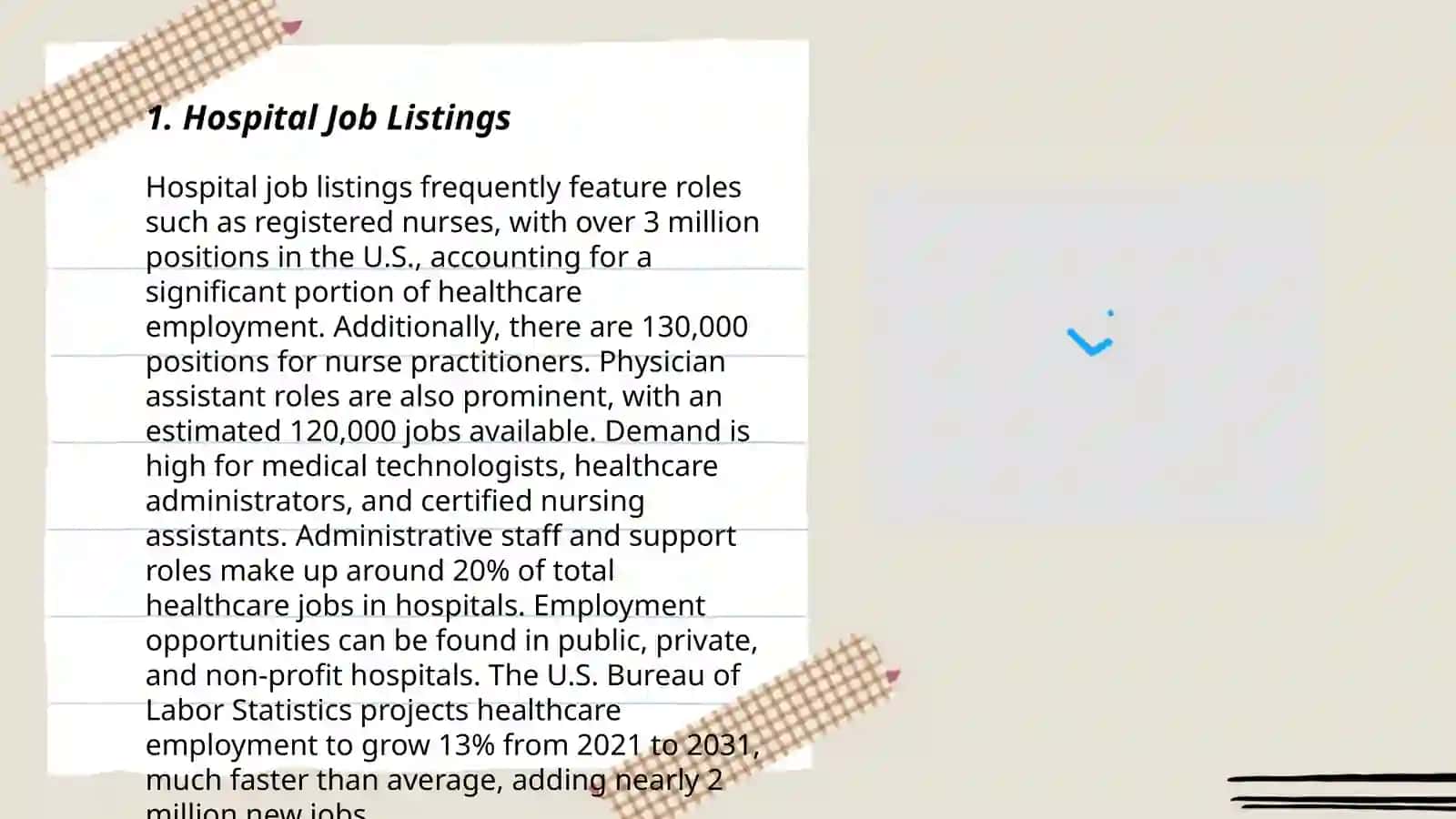 Real Work Advertisement in a Hospital 3
