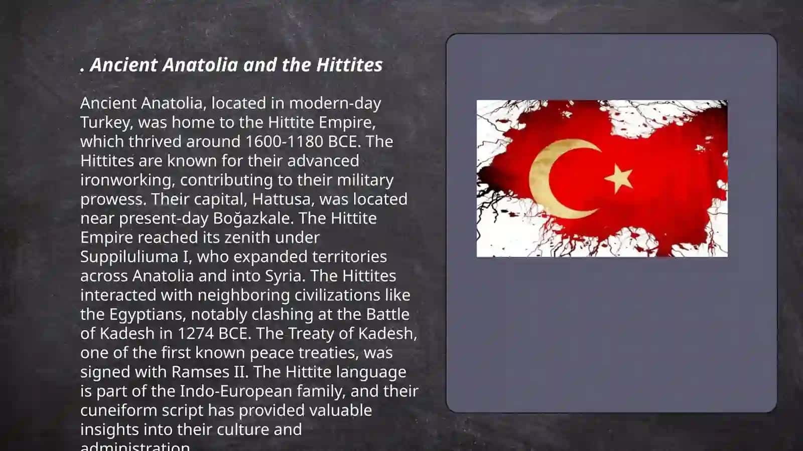 The history of Turkey 3
