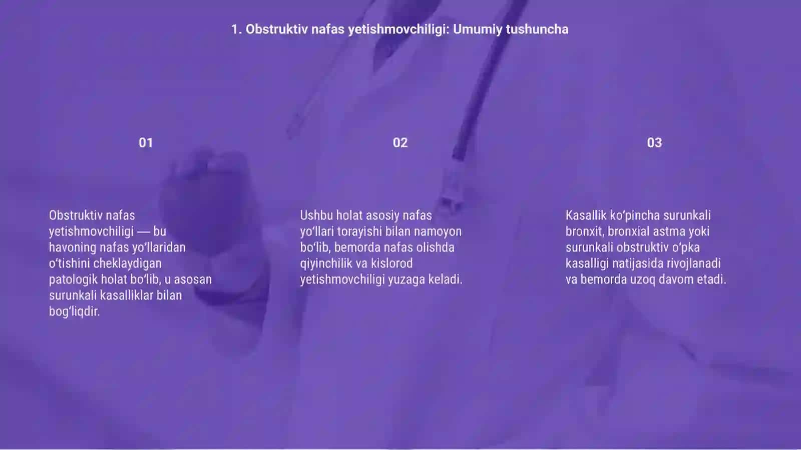 Obstruktiv nafas yetishmovchiligi diagnostikasi 3