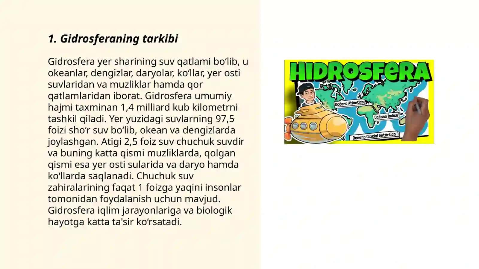 Gidrosfera geokimyosi 3