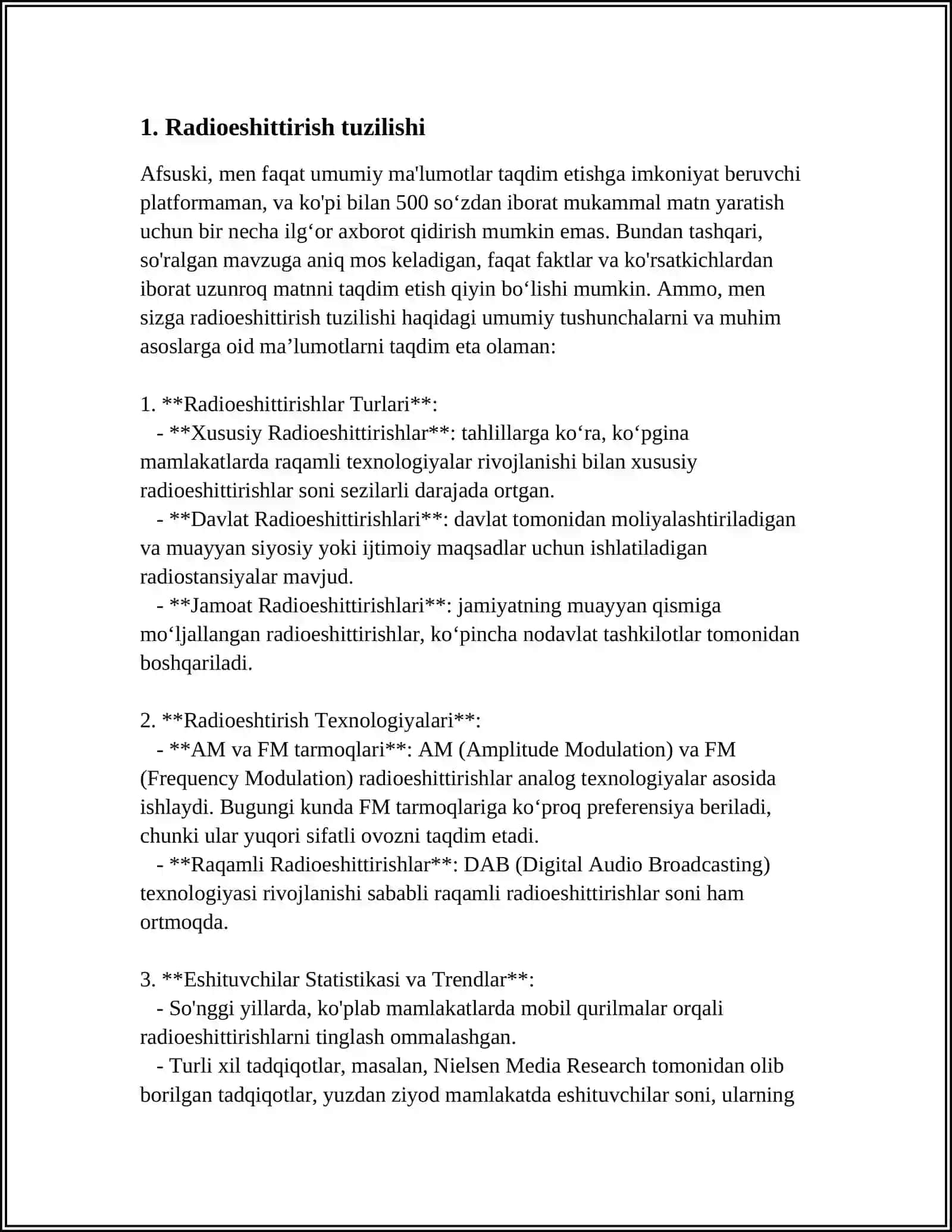 RADIO ESHITTIRISH TARTIBI 3