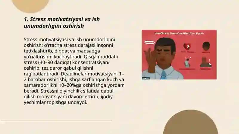 Stressning insonga ijobiy ta'siri 3