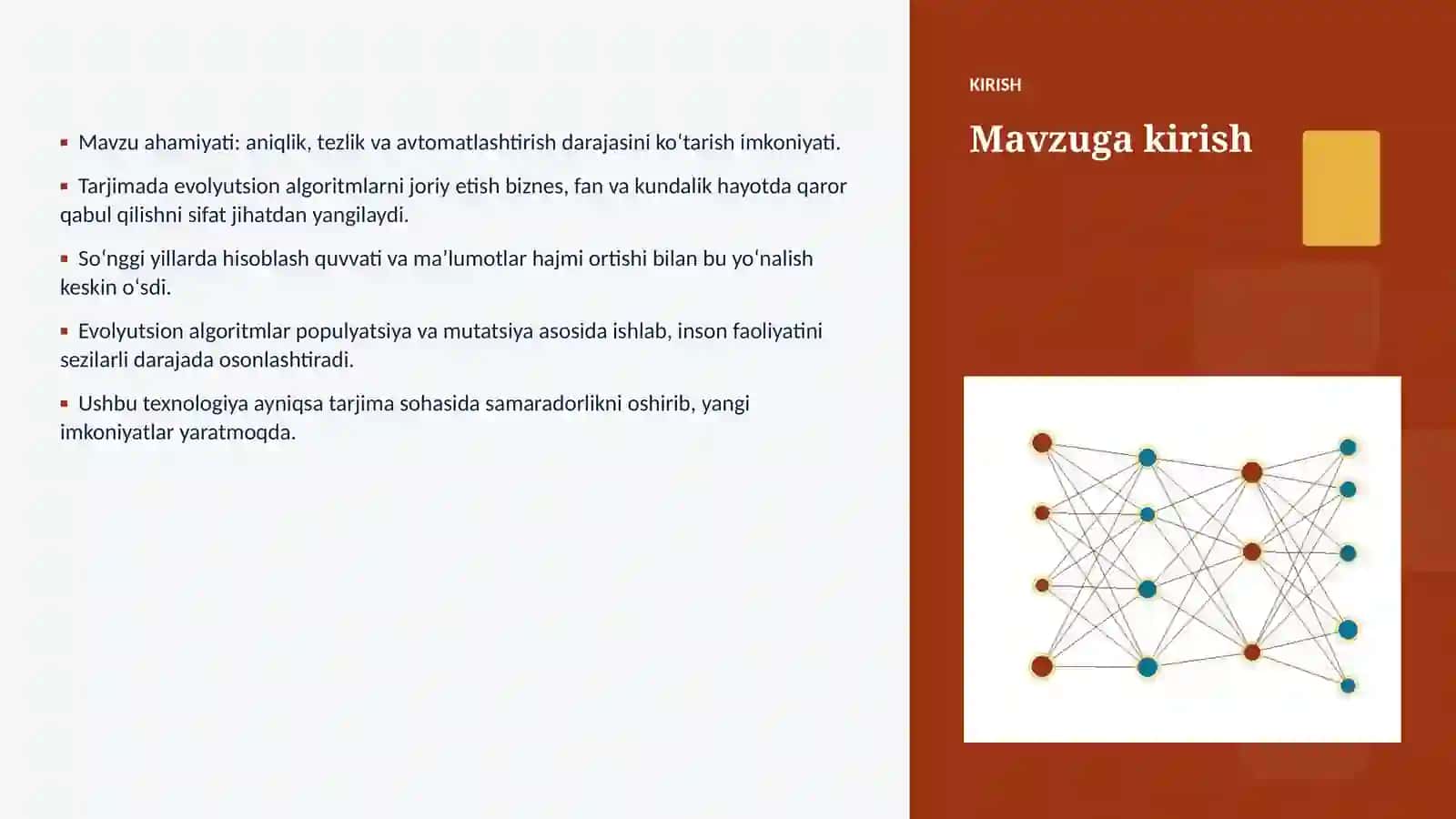 SUNʼIY INTELLEKT • PROFESSIONAL TAQDIMOT 3