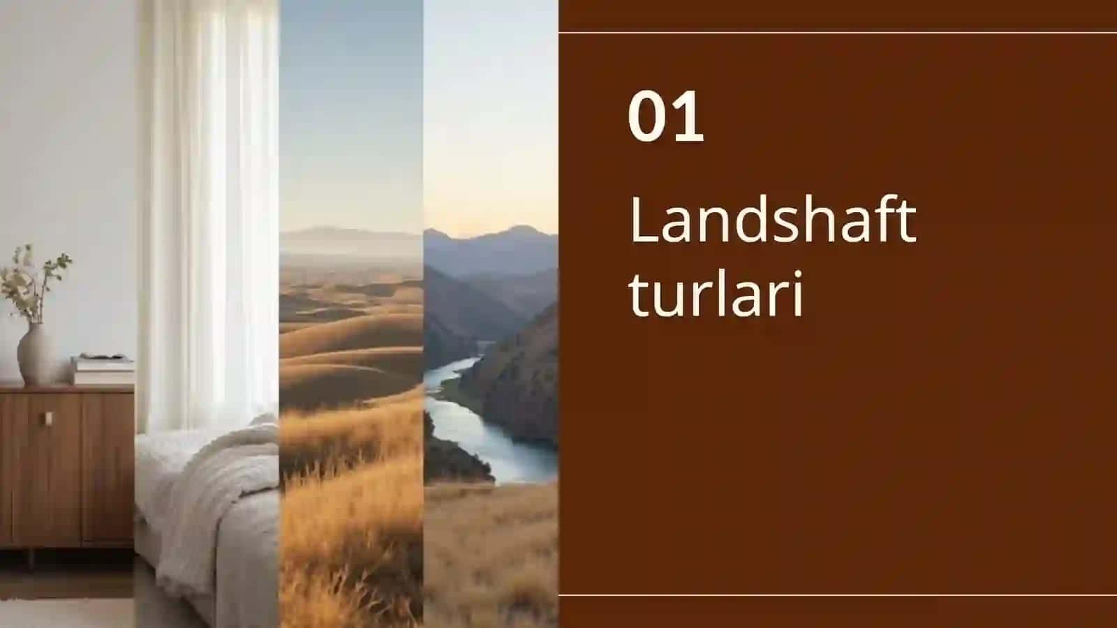 Tabiiy landshaftlarning asosiy turlari va klassifikatsiyasi 3