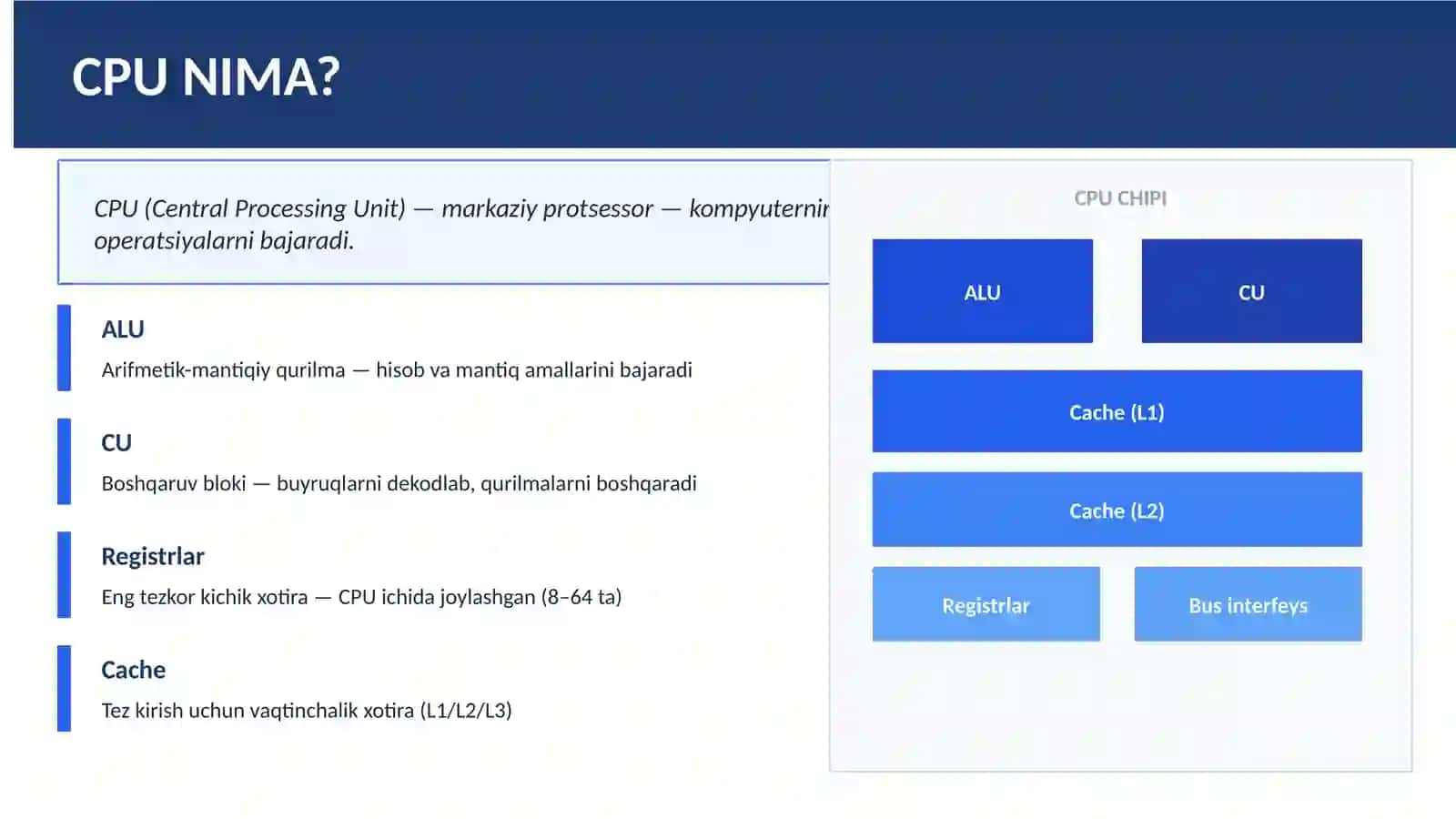 CPU VAXOTIRAARXITEKTURASI 3