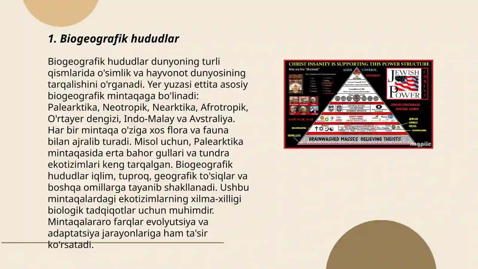 Biogeografik hududlar 3