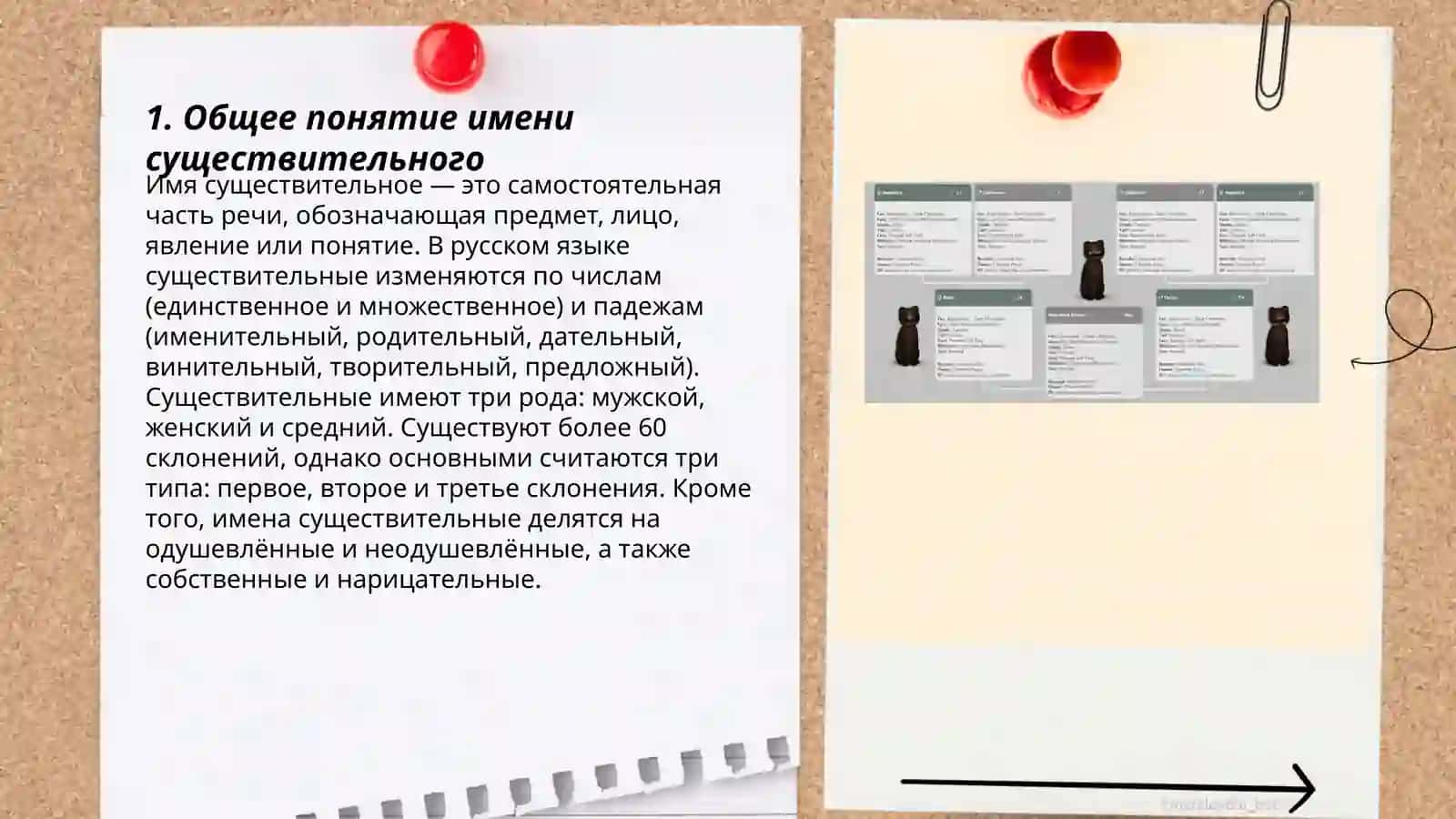 Общее понятие имени существительного 3
