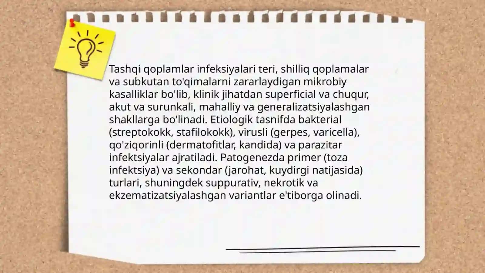 Tashqi qoplamlar infeksiyalari 3