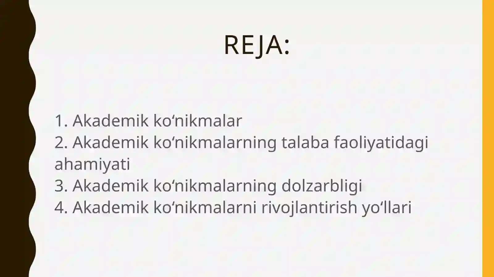 Akademikkoʻnikmalarningtalabalarfoilyatidagiahamtativadolzarbligi 3