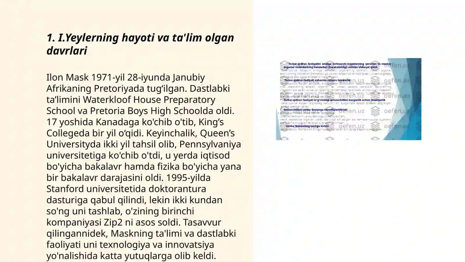 I.Yeyler, I.Venn, R.Dekard hayoti va ilmiy faoliyatini oʻrganish 3