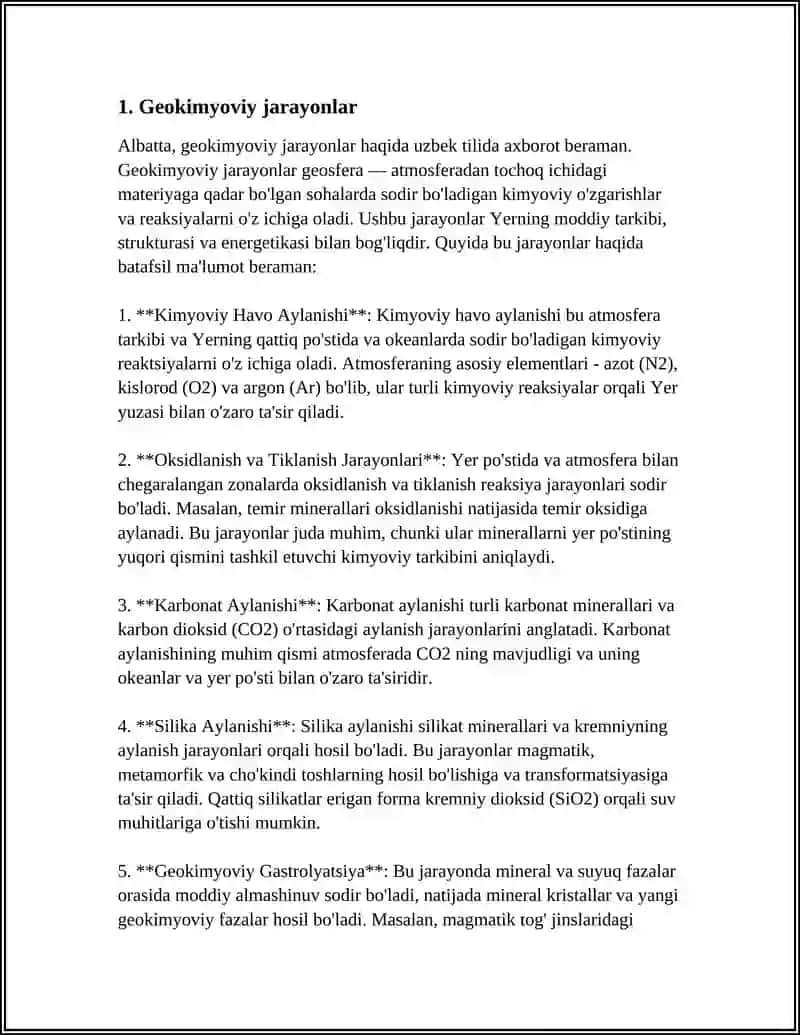 QALAY GEOKIMYOSI 3