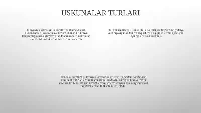 Kimyo O'Qitish Vositalari 3