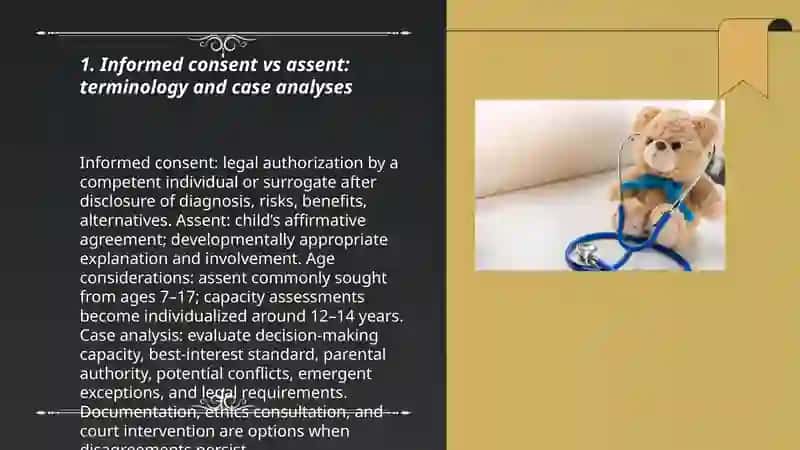 Ethical Issues in Pediatric Practice: Medical Terminology and Case Studies 3