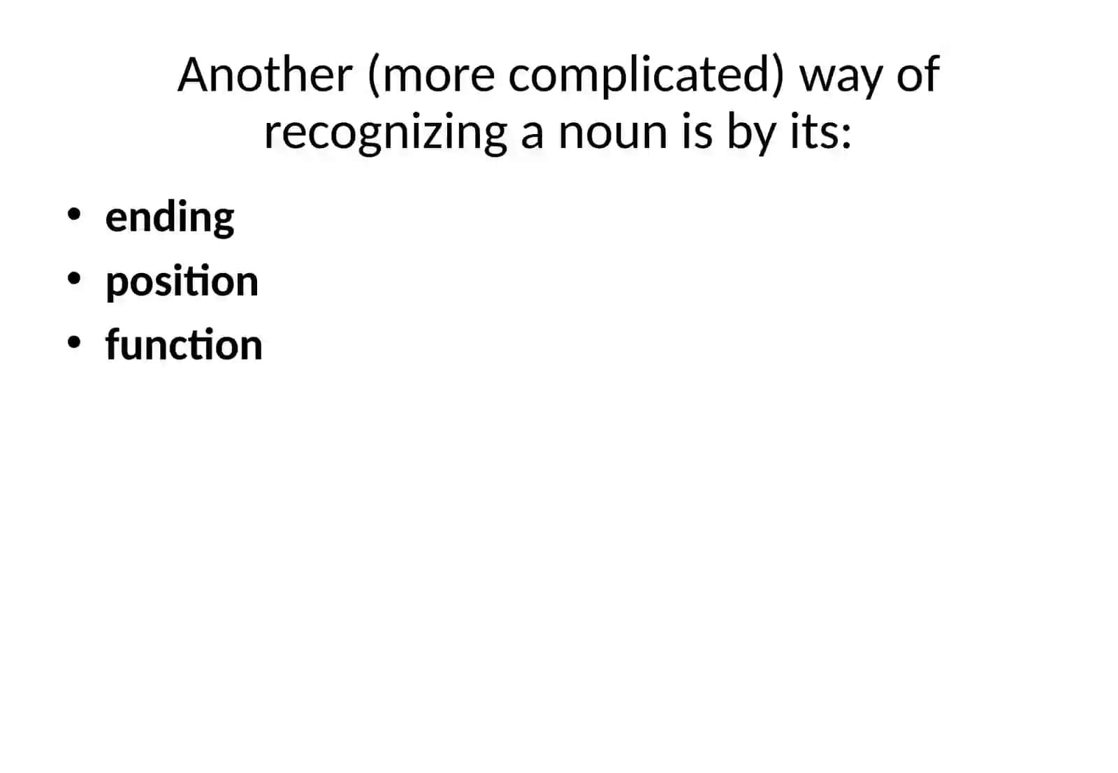 Introducing nouns 3
