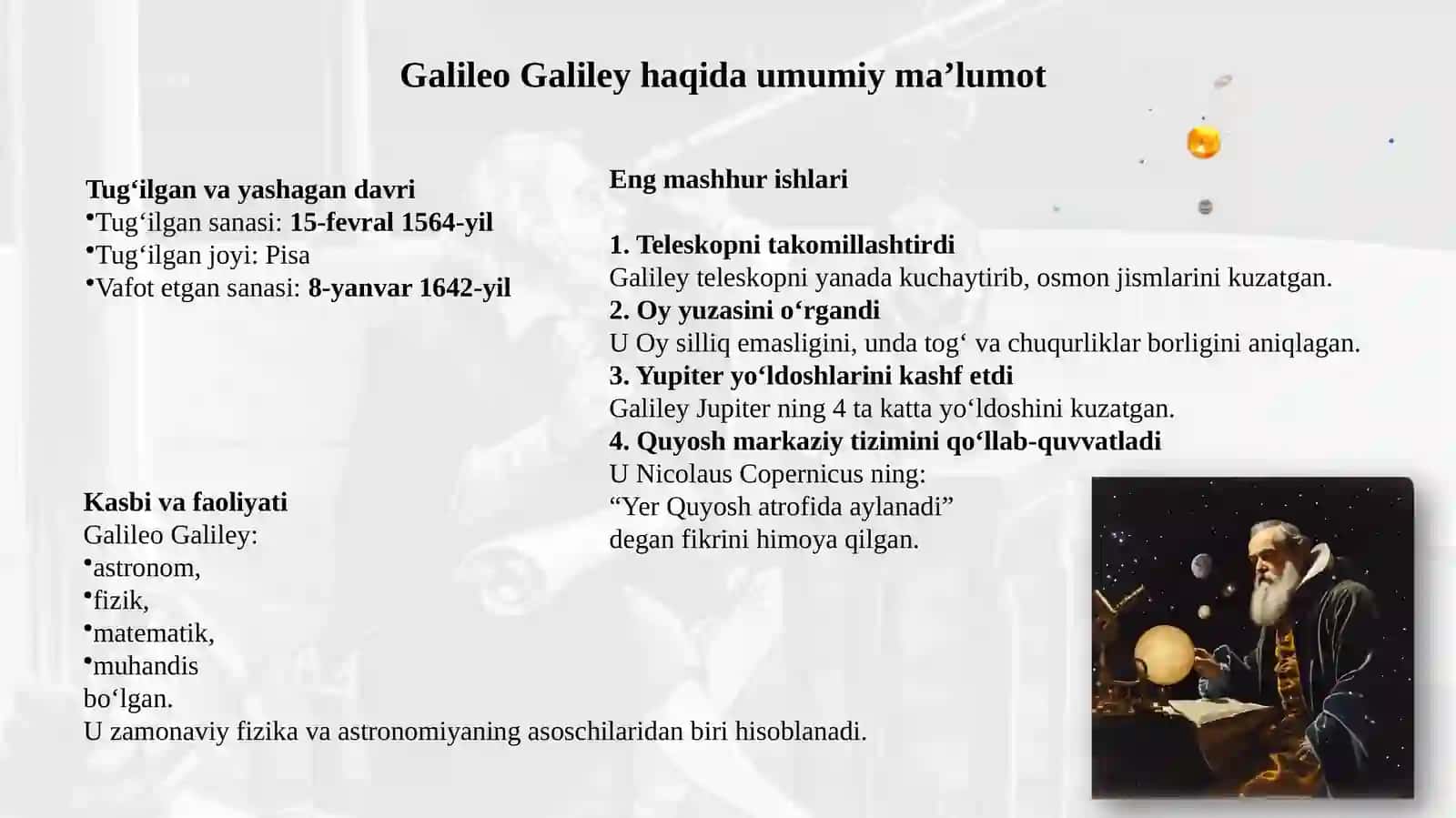 Galileyning nisbiylik prinsipi 3