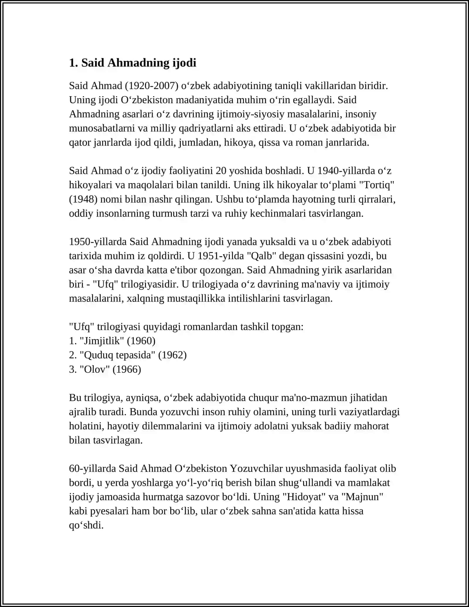 SAID AHMADNING UFQ ROMANI 3
