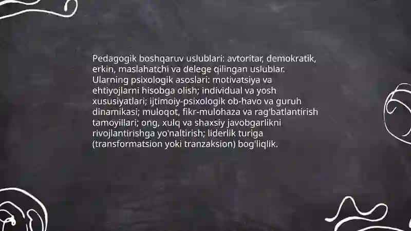 Boshqaruvning pedagogik psixologik xususiyatlari 3