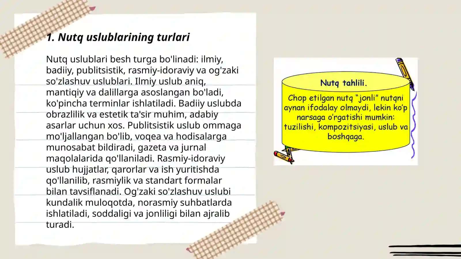 Nutq uslublari 3